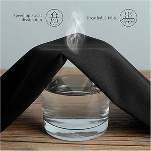 Manchons de bras rafraîchissants sans couture personnalisés, protection UV, trou pour le pouce, légers, unisexes, pour sports de plein air, 100 % polyester, couleur dégradée - Product Image 5