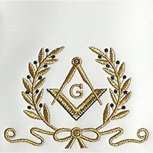 Delantales Masónicos Personalizados con Logotipo Impreso al por Mayor, Delantales Masónicos Transpirables de Alta Calidad en Oferta - Product Image 2