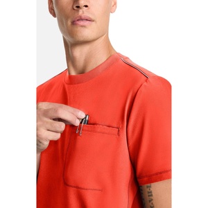 Nouveau T-shirt de base médical professionnel respirant pour hommes 2026 – Sous-vêtement de travail pour médecins et infirmiers – Fabrication OEM - Product Image 6