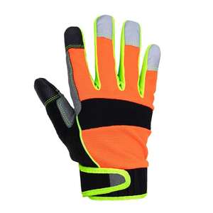 Guantes de Bombero Reflectantes de Alta Visibilidad, Resistentes a Cortes, Retardantes de Llama, Seguridad para Bomberos - Product Image 2