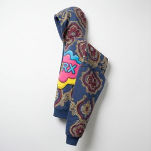 Sudadera con Capucha para Hombre de Alta Calidad, 100% Algodón, Bordado 3D Pesado, 300gsm, para Pedrería, Corte Regular, OEM - Product Image 3