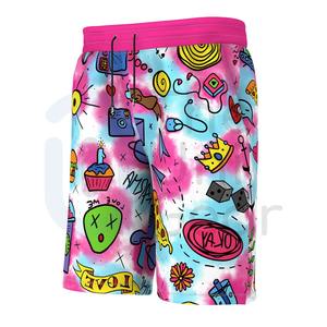 Alta demanda, recién llegado, pantalones cortos informales transpirables personalizados, ropa de calle Unisex con estampado de patrón sólido, OEM, venta al por mayor para hombres y mujeres - Product Image 2