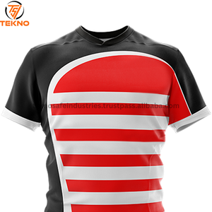 Uniforme de rugby 2025 le plus vendu à un prix raisonnable Impression par sublimation Conception de logo personnalisé Uniforme de rugby unisexe Service OEM - Product Image 3
