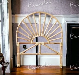 Cabecero de ratán hecho a mano de nuevo diseño con correas de ratán para dormitorio King y Queen Dormitorio principal Decoraciones de muebles - Product Image 4