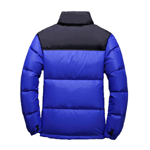 Chaqueta acolchada impermeable para exteriores de estilo callejero personalizado para hombre, tela de lana de lino, patrón sólido, servicio OEM disponible - Product Image 2