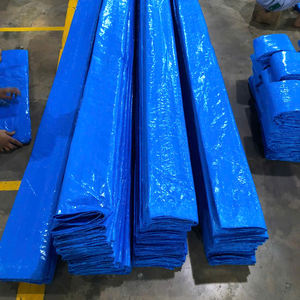 Bâche en PE bleue haute durabilité 200GSM, résistante, grande capacité, imperméable, pour la protection industrielle, agricole, des toits, des camions et du camping - Product Image 3