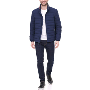 2025 nouveauté hommes haute qualité doudoune décontracté hiver toile extérieur à capuche veste conception personnalisée OEM Service disponible - Product Image 5