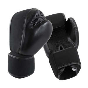 Gants de boxe en cuir avec logo personnalisé, différentes tailles pour l'entraînement en extérieur - Fabricant privé - Product Image 1
