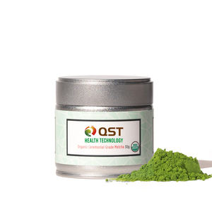 QINSHANTANG Label Pribadi Organik Siap Minum Bubuk Teh Hijau Matcha Kelapa Kelas Seremonial - Product Image 1