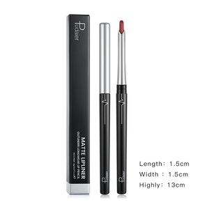 Delineador de labios mate resistente al agua con logotipo personalizado, lápiz labial ultrafino suave de larga duración, lápiz labial MATE DE ALTO pigmento - Product Image 6