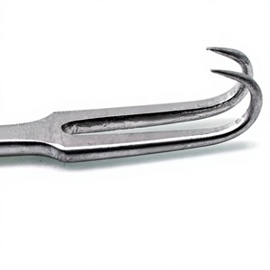 Ganchos ginecológicos de 2 puntas de alta frecuencia para cirugía láser, instrumentos de acero inoxidable con doble aislamiento, clase ginecológica - Product Image 3