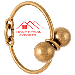 Dernier modèle Vente à chaud Rond de serviette en métal pour hôtel et mariage Accessoires de décoration au prix de gros Doré - Product Image 3