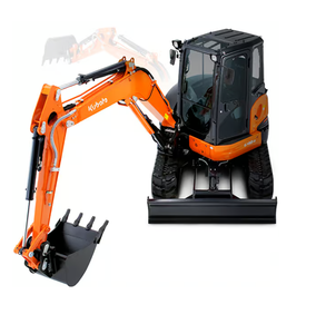 Excavatrice compacte Kubota U48-4 efficace à vendre, faible nombre d'heures, moteur diesel, commandes hydrauliques fluides, cabine fermée, prête à l'emploi - Product Image 3