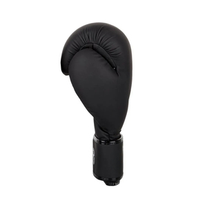 Gants de boxe en cuir noir pour hommes Design personnalisé Gants de rembourrage confortables en cuir véritable pour combattants - Product Image 3