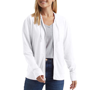 <b>Outdoor</b> Use Breathable Women Zipper Hoodies High Street Breathable Custom Made Women's Zipper Hoodie For Sale - Product Image 1