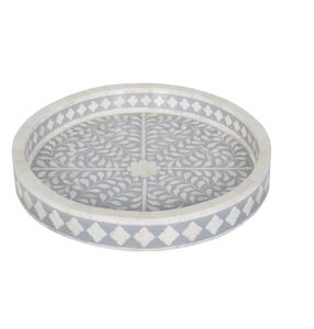 Vente Flash AZHAR EXPORT Plateau Rectangulaire en Os Incrusté de Haute Qualité, Design Tendance, Fait Main, Surface Polie, Multifonctionnel - Product Image 6