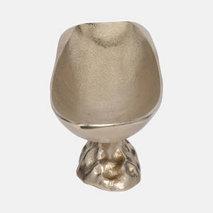 จานชามอลูมิเนียมหล่อสำหรับตกแต่งเครื่องครัวดีไซน์ใบไม้หรูหราจานใส่ผลไม้ - Product Image 3