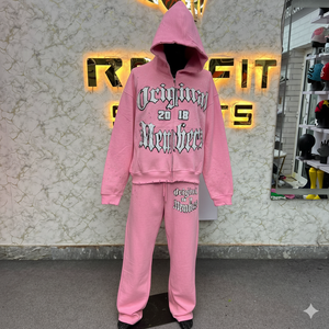 Meilleure Vente Qualité Pure Fabriqué en Usine Client Demandé Prix Bas Survêtement à Fermeture Éclair Pour Hommes Style Unique Nouveau Design Survêtements pour Hommes - Product Image 3