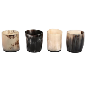 Verre à bière en corne de buffle de qualité supérieure verres uniques et écologiques verre en corne de buffle bière hydromel whisky et boissons - Product Image 1