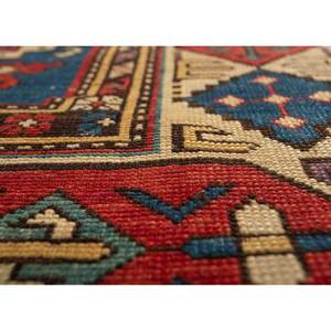 พรมขนสัตว์ถักมือสีน้ำเงินลายเรขาคณิต รุ่น PAEM-221 สำหรับใช้ในบ้าน คอลเลคชั่นพรมจาอีปุร์ สหรัฐอเมริกา - Product Image 3