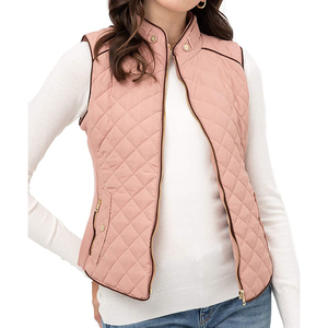 Último diseño mujeres cálido montar a caballo Puffer chaleco precio al por mayor nuevo diseño fabricante OEM servicio de alta calidad precios bajos - Product Image 5