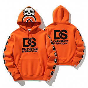 Sudaderas con Capucha Unisex Personalizadas, 100% Algodón, Felpa, Color Sólido, Invierno, con Bolsillos Tipo Canguro, Cordón Ajustable, Venta al por Mayor, Alta Calidad - Product Image 4