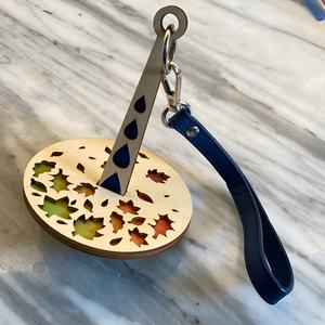 Precio bajo Productos de madera personalizados Venta caliente Dispensador de soporte de bola de hilo de muñeca de madera para ganchillo Soporte de hilo de muñeca de madera - Product Image 4