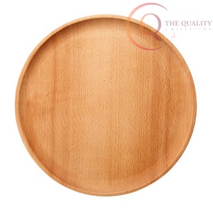 Plateau de service en bois durable au design élégant, adapté à un usage domestique et commercial - Product Image 3