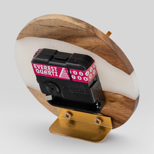 Luxury Epoxy Resin <b>Wall</b> <b>Clock</b> | Crystal Clear Finish with Artistic Design <b>for</b> Modern Home & Office Decor - Product Image 4