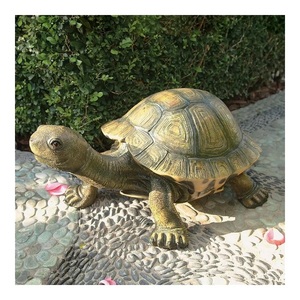 Figurine tortue vintage objet de jardin Sculpture décorative tortue personnalisée artisanat en métal pour la décoration de jardin à la maison - Product Image 6