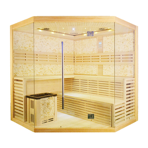 4คนฟินแลนด์เตาอบซาวน่าซาวน่าแบบดั้งเดิม3000W ความร้อนในห้อง - Product Image 3