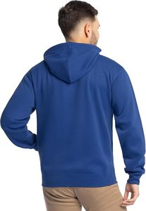 Sweat-shirts d'hiver pour hommes 100 % coton avec fermeture éclair, impression numérique, broderie et finition délavée, coupe ample - Product Image 6