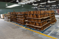 Pieds de canapé en bois massif EFS personnalisés, vente chaude - Pieds de meubles durables de haute qualité pour ottoman, canapé, chaise