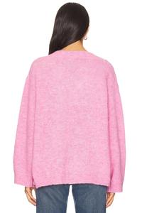 Suéter de Cachemira Casual para Mujer, Manga Larga, Cuello Alto, Holgado, Color Sólido, Nuevo - Product Image 2