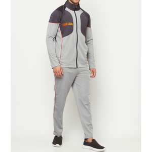 OEM/ODM Survêtement respirant à fermeture éclair pour homme Logo sérigraphié personnalisé Coupe décontractée Vêtements d'hiver Survêtement pour homme performance - Product Image 5