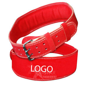 Ceinture d'haltérophilie en cuir à usage intensif pour le bas du dos Support antidérapant respirant Personnalisation complète Matériau de haute qualité - Product Image 4