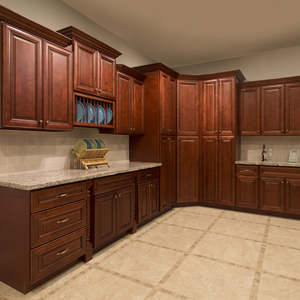 Fábrica de Muebles Sanyang Vietnam, Conjuntos de Gabinetes de Cocina de Madera Maciza, Gabinetes de Cocina Modernos, Listos para Armar - Product Image 3