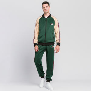 TWILL mode survêtement pour hommes veste à glissière et pantalon de jogging Logo personnalisé en gros tenue de sport - Product Image 5