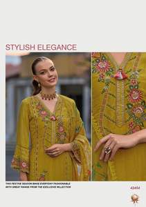 Women's New Designer Dupatta with Pure Cotton Kantha Embroidery Hand Work Fancy Prints <b>Accessory</b> - Product Image 4