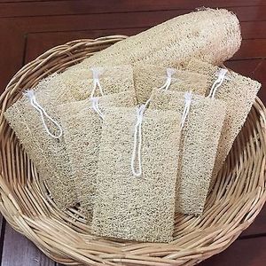 Natural Loofah Sponge for <b>Bath</b> & Body Care | Eco-Friendly Exfoliating <b>Scrubber</b> from Vietnam - Product Image 1