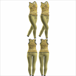 Ensembles de yoga pour femmes les plus vendus, de haute qualité, motif uni, respirants, écologiques, 2 pièces, vente en gros - Product Image 6