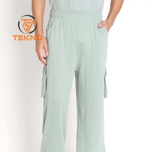 2025 hommes pantalons de survêtement sport décontracté hommes pantalons de survêtement pantalons grande taille bas prix 100% coton hommes pantalons de survêtement en gros OEM - Product Image 1