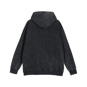 Sweats à capuche à fermeture éclair personnalisés, délavés à l'acide, lourds, pour garçons, 100% coton, fabriqués pour hommes, sweats à capuche vintage à fermeture éclair - Product Image 6