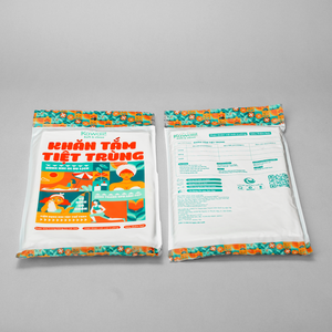 Esta toalla desechable Kawaii, hecha en Vietnam, es ultra absorbente, compacta y hecha de tela no tejida para facilitar el viaje - Product Image 5