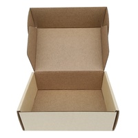 Boîtes en papier kraft faites à la main, réutilisables, charmantes, grandes, rectangulaires, en carton ondulé, gaufrage, emballage pour chaussettes en fourrure