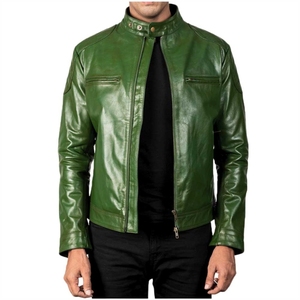 Piel de oveja genuina Diseña tus propias chaquetas de moda de cuero chaqueta de cuero cálida transpirable de alta calidad para hombres a un precio razonable - Product Image 2