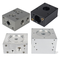 Bloque de válvula hidráulica anticorrosión de acero y aluminio personalizado OEM grupo colectoras de válvulas hidráulicas para vehículos de ingeniería