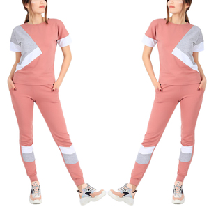 Chándal de algodón francés de alta calidad de gran tamaño para mujer, personalizado, ecológico, ligero, de secado rápido, conjuntos estampados de invierno - Product Image 3