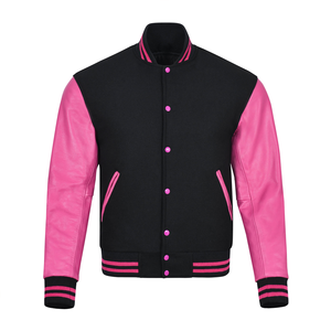 Veste bomber universitaire à col montant, design personnalisé, revêtement, style streetwear, vêtements pour hommes, vêtements d'hiver - Product Image 4