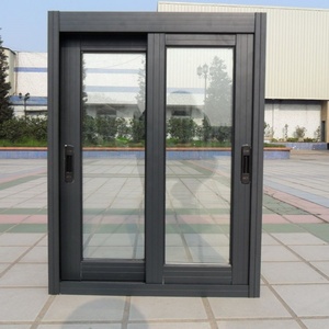 Fenêtres à cadre en aluminium en alliage d'aluminium de haute qualité Fenêtres coulissantes en verre insonorisées et thermoisolantes étanches à <span class=keywords><strong>double</strong></span> couche - Product Image 3
